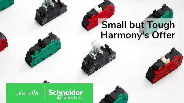 Discover the compact push-in block's innovative features from Harmony | Schneider Electric