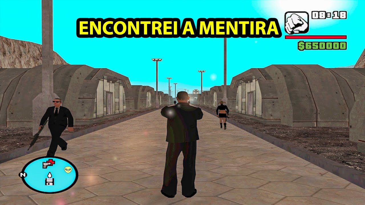 A MENTIRA QUE VOCÊ ACREDITOU NO GTA SAN ANDREAS - ENCONTRANDO ELA!