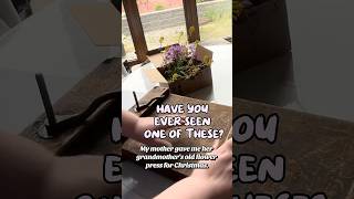 What is your process for pressing flowers?