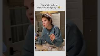 How Selena Celebrated Being Single 😭✨#SelenaGomez #Selena #SelenaFans