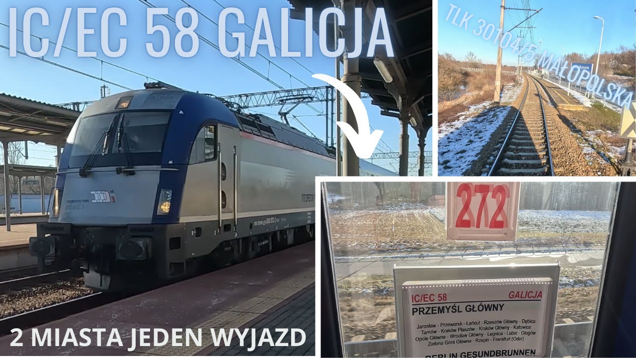 ❗ 2 MIASTA JEDEN WYJAZD - Regio, IC Galicja oraz TLK Małopolska. CAŁĄ DROGĘ na stojąco😯Eng Subtitles