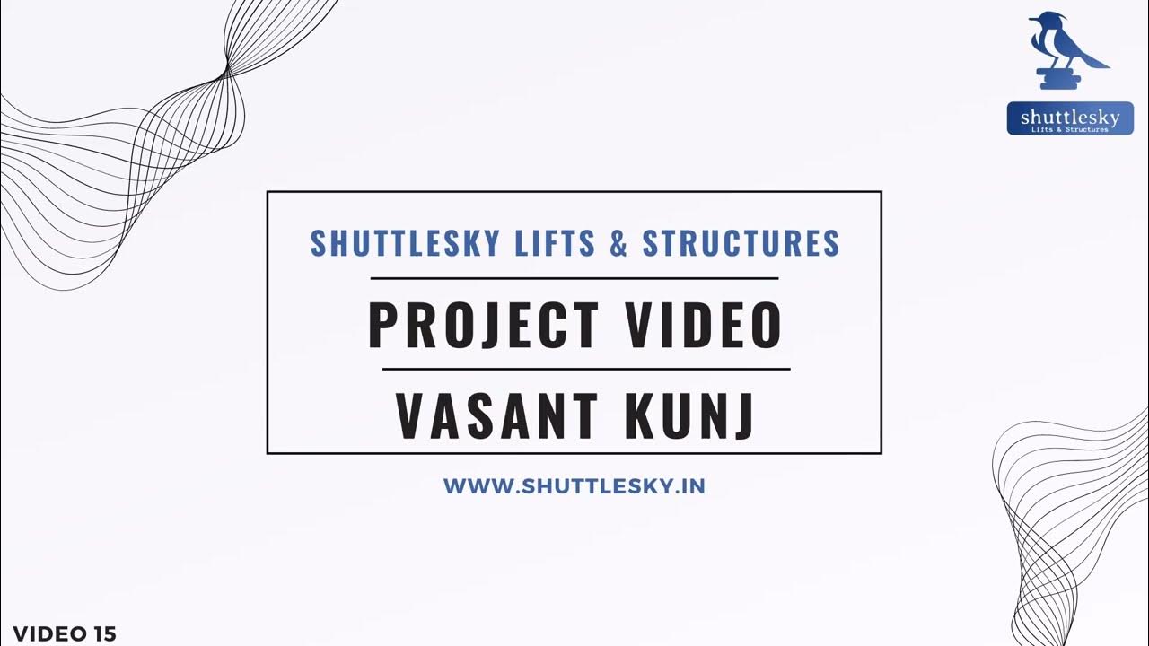 Lift in DDA Flats Vasant Kunj ShuttleSky Lifts & Structures NoC
