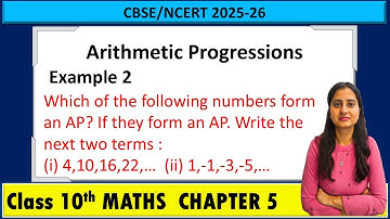 Arithmetic Progressions Example 2 | Class 10 Maths Chapter 5