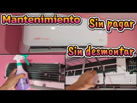 Minisplit Maintenance - No Disassembly - No PAYMENT