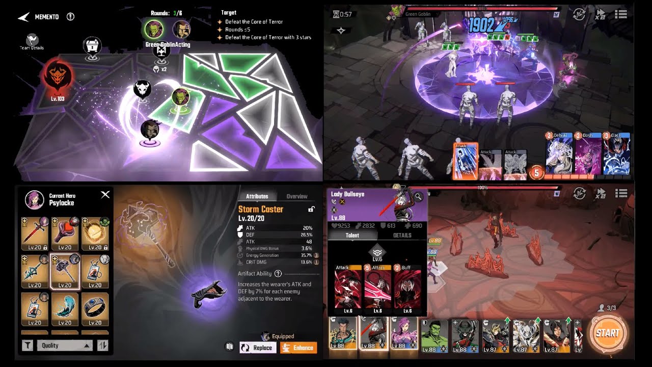 Stage 6 7 Fly Over Ravencroft Memento (Marvel Mystic Mayhem)