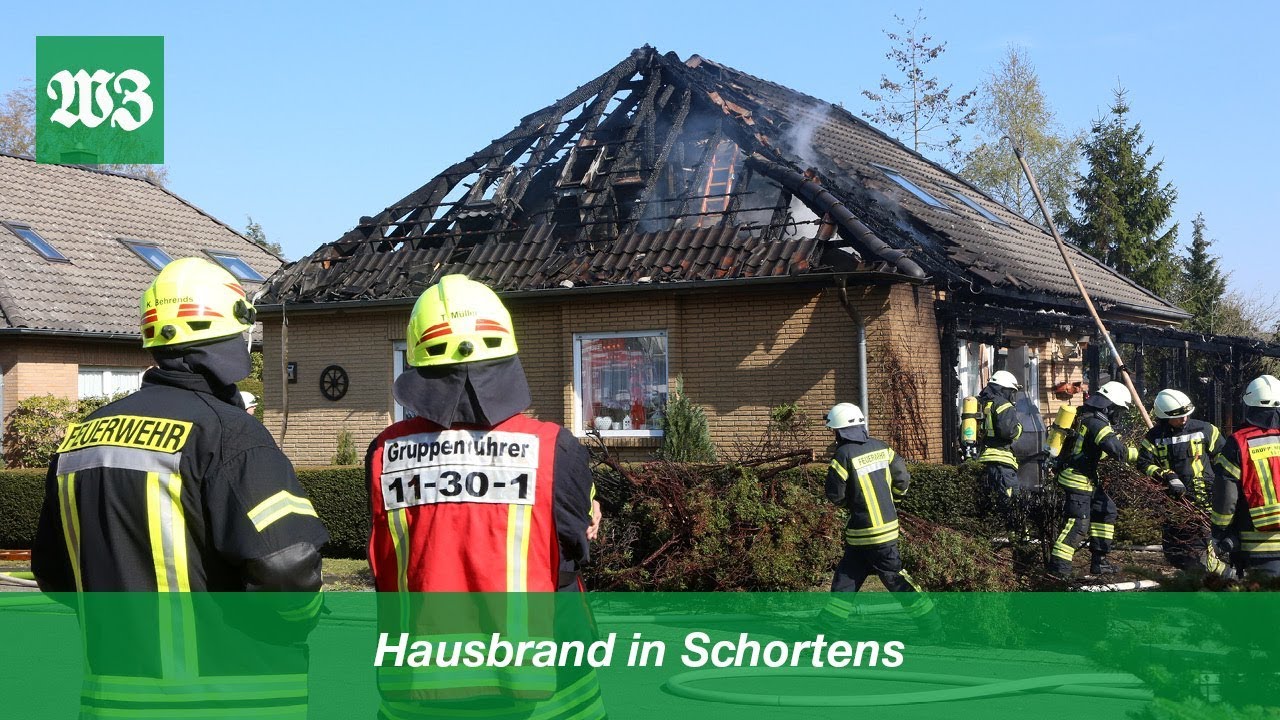 Hausbrand in Schortens | Wilhelmshavener Zeitung