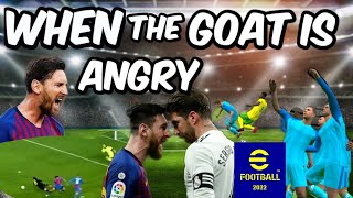Messi's Fiery Fury "Unleashing His Anger on the Pitch" @play_efootball