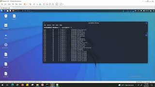 how to check list all the processes currently running in kali linux
