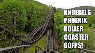 Phoenix AWESOME Knoebels Wooden Roller Coaster POV 60FPS