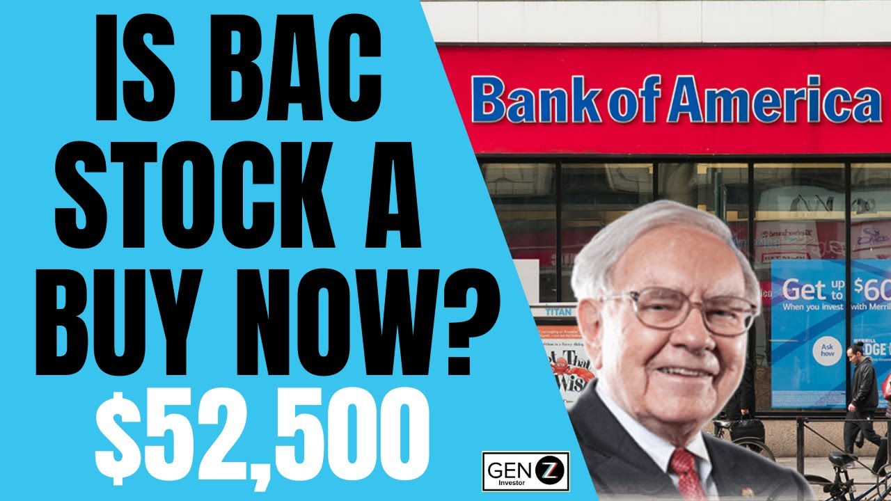 Is Bank of America A BUY NOW? Undervalued Dividend Stock TO BUY NOW ...