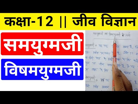 वीडियो: समयुग्मजी उदाहरण क्या है?