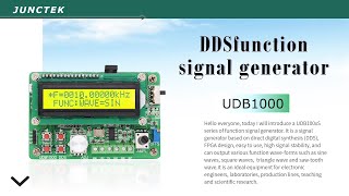 Quick introduction to UDB100XS series function signal generator module screenshot 2