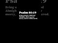 A Cry for Restoration and God's Saving Presence