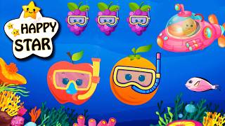 Ocean Wonders - Under The Sea - Baby Sensory high Contrast Visual Stimulation with Dancing