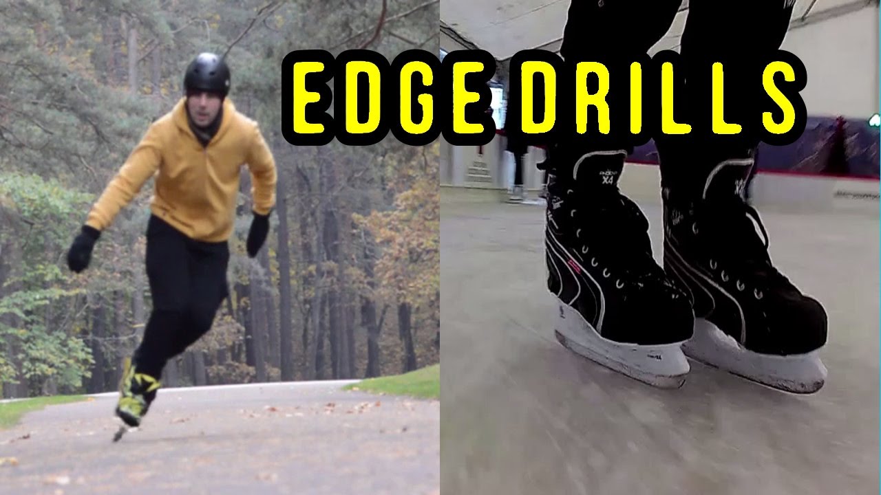 Edge Drills on Ice & Inline Skates YouTube