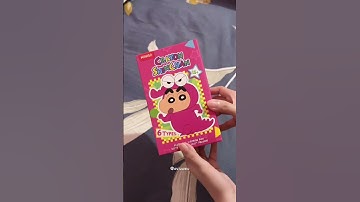 Unboxing CRAYON SHINCHAN Super Costume Adventure Series Vinyl Plush - MINISO Blind Box #plush 