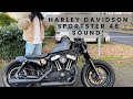 Harley davidson sportster 1200 48 fourty eight sound