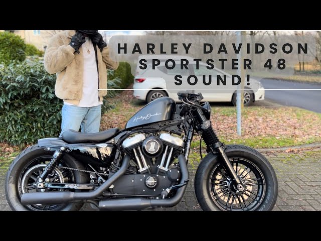Harley Davidson Sportster 1200 48 Fourty Eight SOUND! class=