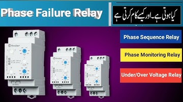 Phase Failure Relay | Phase Monitoring Relay | Solar Innovation