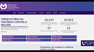 Observatório lança site com dados sobre a violência contra a mulher