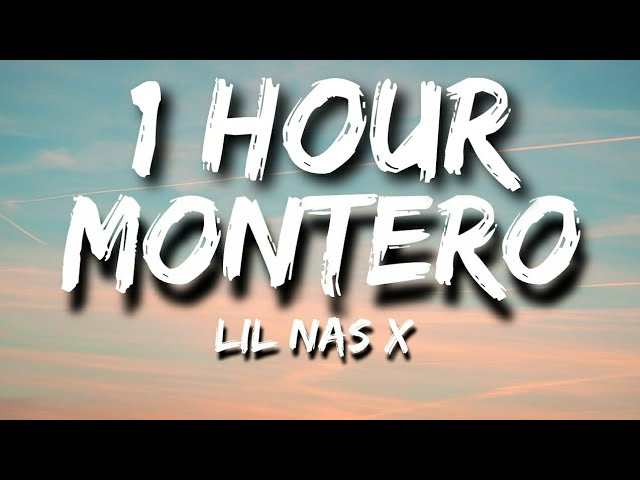 Lil Nas X - MONTERO (Call Me By Your Name) (Lyrics) 🎵1 Hour class=