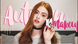 NATURAL AUTUMN MAKEUP TUTORIAL + TRYING OUT GLOSSIER MAKEUP!  | MsRosieBea