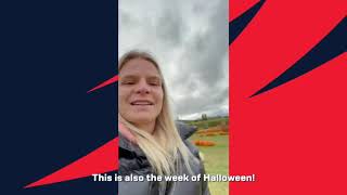 Eugénie Le Sommer goes pumpkin picking for Halloween - OL Reign episode 16