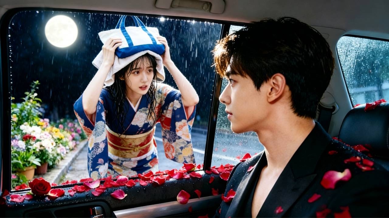 冷血CEO、女性アレルギーなのに雨の日に出会った甘い彼女に完全に溺れる！💘☔️ #ドラマ