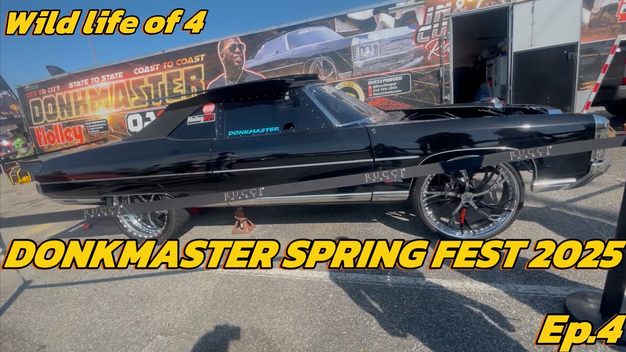 Donkmaster spring fest 2025 *car show and slide show* - YouTube