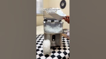 Satisfying Nugget Ice Cravings #ice #icemaker #nuggetice #goodice #icetok #cravings