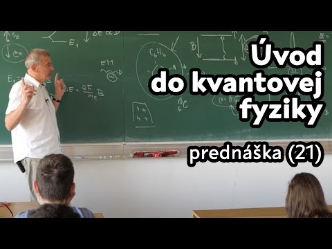 Náhľad videa: Spin, meranie v kvantovej mechanike | Úvod do kvantovej fyziky | prednáška 21