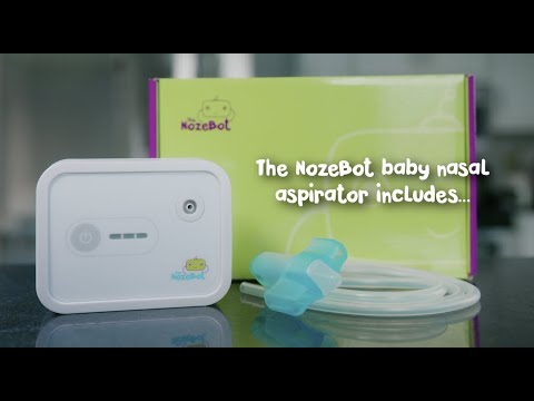 How to Use The NozeBot Baby Nasal Aspirator: The Parent's Guide