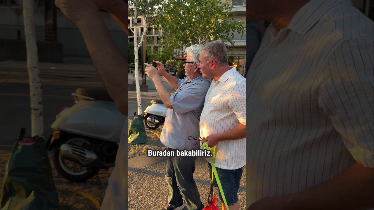 Almanya'da güneş tutulması izledik...