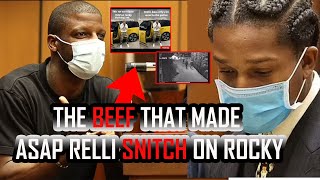 The BEEF that MADE ASAP RELLI SNITCH on ASAP ROCKY...