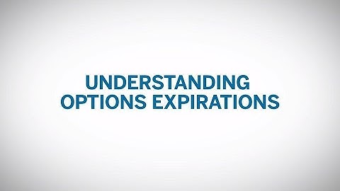 Options on Futures: Expiration Dates