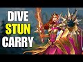 CARRY WITH ENGAGE SUPPORTS - Wild Rift Leona Gameplay