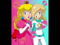 Princess Peach And Princess Rosalina Blow Kisses At You