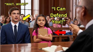 “I CAN DEFEND HIM! whispered the fearless 8-year old girl when lawyer abandoned the millionaire”