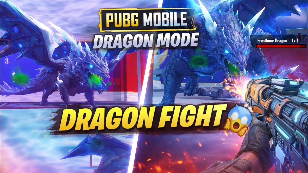 PUBG Mobile Dragon Mode 🐉 | Frostborne Dragon Fight | Epic Gameplay🥱 gammer Razi 