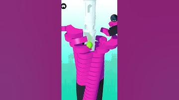 Stack Bouncer (Helix Jump) Gameplay No Commentary