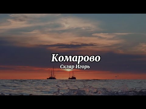 Скляр Игорь - Комарово🎆🤍 тескт// lyrics