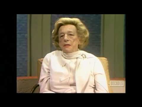 Lillian Hellman--Rare 1973 TV Interview