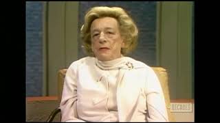 Famous Lillian Hellman--Rare 1973 TV Interview Wealth