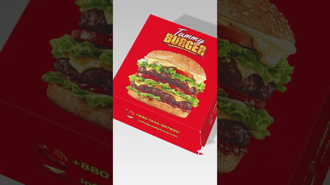 This Burger Packaging Will Grab Attention 🔥 