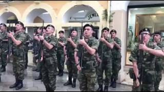Ο εθνικός υμνος απο την 8η Μεραρχεία Ιωαννινων.