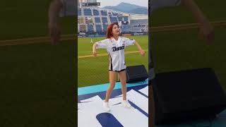 nc 이애수 치어리더 단독 직캠 - 다이겨쓰 20180721 #nc #치어리더 #야구