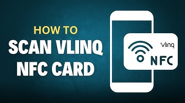 How NFC card works. How to scan / tap vlinq NFC card.