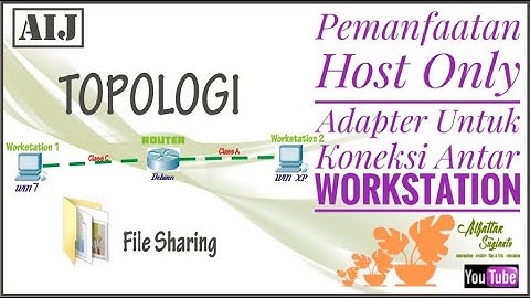 Koneksi Antar Workstation Win 7 & Win XP Melalui Router Debian