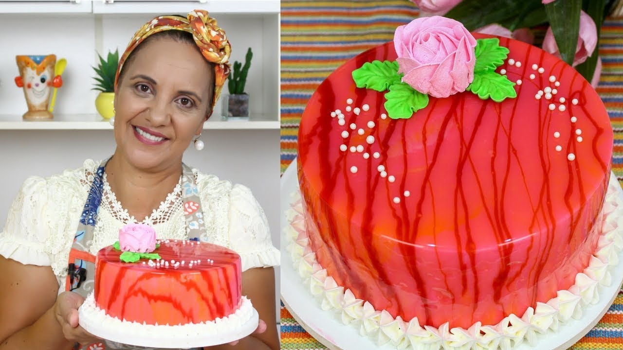 COMO FAZER GLAÇAGEM ESPELHADA COLORIDA - SUPER FÁCIL