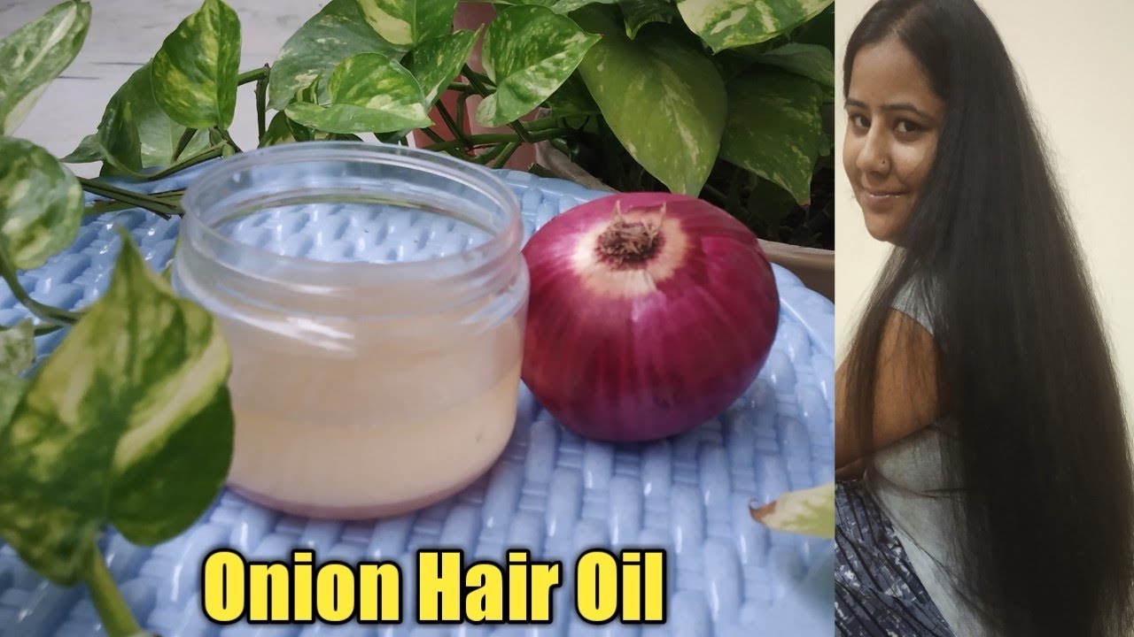 Onion Hair oilhow to make onion hair oilhairfallstop hairfall with
